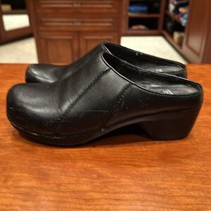 Dansko Black Clogs